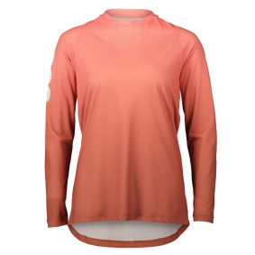 Dámský dres - POC Essential MTB Lite LS - Gradient Ammolite Coral