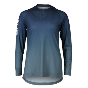 Dámský dres - POC Essential MTB Lite LS - Gradient Turmaline Navy