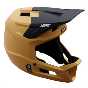 Dětská integrální přilba - LEATT MTB 1.0 DH 2026 - Lager Yellow