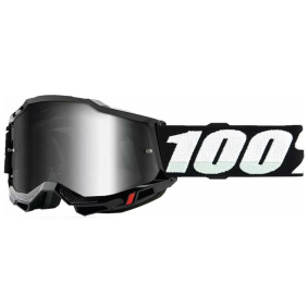 Dětské brýle - 100% Accuri 2 Junior Black - Mirror Silver Lens