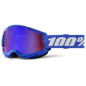Dětské brýle - 100% Strata 2 Junior Blue - Mirror Red / Blue