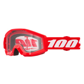 Dětské brýle - 100% Strata 2 Mini Red - Čiré sklo