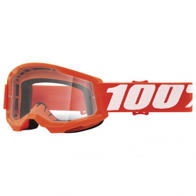 Dětské brýle - 100% Strata 2 Youth (čiré sklo) - Orange