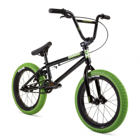 Dětské freestyle BMX kolo - STOLEN Agent 16" - Black