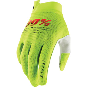 DĚTSKÉ rukavice - 100% iTrack 2025 - Fluo Yellow