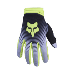 DĚTSKÉ rukavice - FOX Youth 180 Collect Gloves 2025 - Grey/Yellow