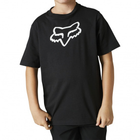 Dětské triko - FOX Youth Legacy Ss Tee - Black