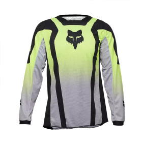 Dres pro mladé - FOX 180 Lean 2025 - Fluorescent Yellow 