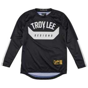 Dětský dres - TROY LEE DESIGNS Flowline LS Aircore - Black