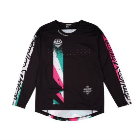 Dětský dres - TROY LEE DESIGNS Sprint Full Pull 2025 - Black