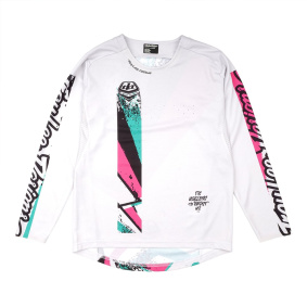 Dětský dres - TROY LEE DESIGNS Sprint Full Pull 2025 - Chalk
