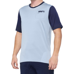 Dres - 100% Ridecamp Ss - Slate Blue / Navy