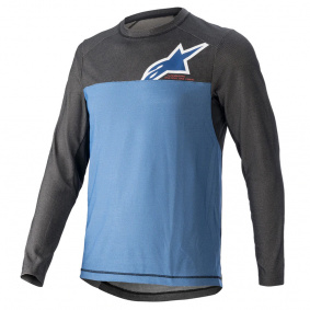 Dres - ALPINESTARS Alps 8.0 LS V2 - Mid Blue / Black Coral