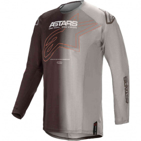 Dres - ALPINESTARS Techstar Phaton 2021 - černá/šedá/oranžová