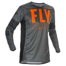 Dres - FLY RACING Lite 2021 - Grey / Orange / Black