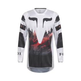Dres - FOX 180 Kairos 2025 - White / Fluo Red