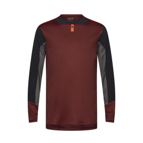 Dres - FOX Defend Ls Jersey 2025 - Rust Brown