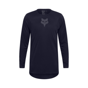 Dres - FOX Flexair Blackout Jersey 2025 - Black