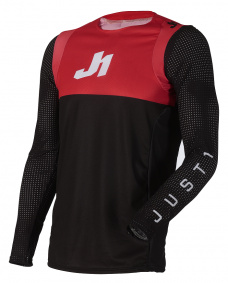 Dres - JUST1 J-Flex LS - černá/červená