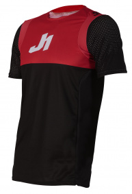 Dres - JUST1 J-Flex SS - černá/červená