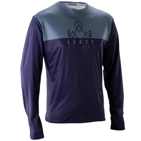 Dres - LEATT MTB Trail 3.0 Ls 2025 - Galaxy Purple