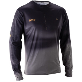 Dres - LEATT MTB Trail 3.0 Ls 2025 - Ghost Black