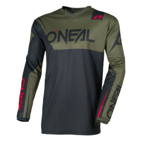 Dres - O'NEAL Element RACEWEAR 2026 - černá/olivová