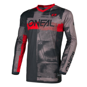 Dres - O'NEAL Element ROLLER 2026 - šedá/červená