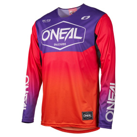 Dres - O'NEAL Mayhem HEXX 2026 - oranžová/fialová