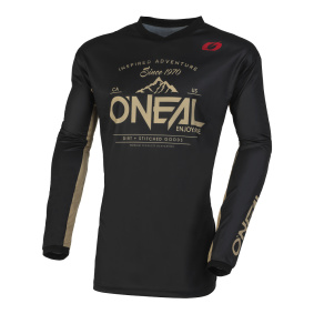 Dres - O'NEAL Element DIRT - černá/hnědá