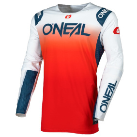 Dres - O´NEAL Prodigy FIVE FOUR 2025 - červená/oranžová/modrá