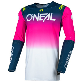 Dres - O´NEAL Prodigy FIVE FOUR 2025 - modrá/bílá/růžová