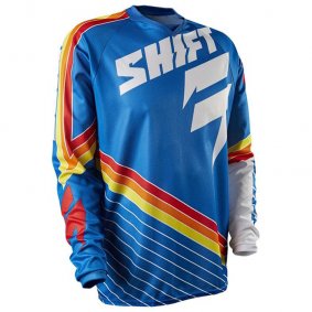 Dres - SHIFT Strike Stripes 2015 - modrá