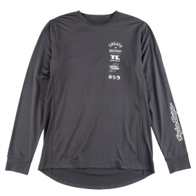 Dres - TROY LEE DESIGNS Ruckus Ride Tee - Destroy Carbon