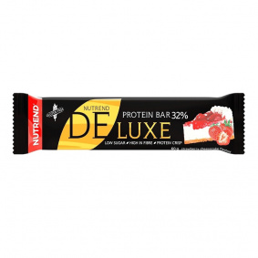 Proteinová tyčinka - NUTREND Deluxe 60g - jahodový cheesecake