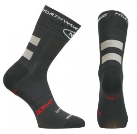 Ponožky - NORTHWAVE Evolution Air Socks - černá