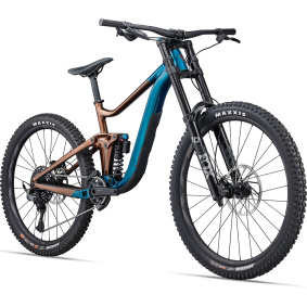 Freeride / Bikepark kolo - GIANT Reign SX 2024 - Sea Sparkle / Hematite