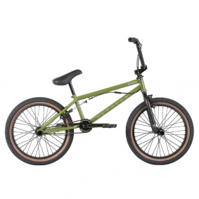 Freestyle BMX kolo - HARO Downtown DLX 20,5" - Matte Army Green