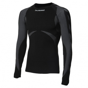 Funkční triko - HUMMEL Comfort Base Layer - Black / Dark Grey