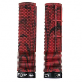 Gripy - DMR Brendog Deathgrip Non Flange Thick - Marble Red