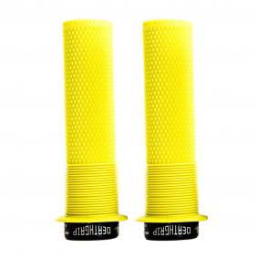 Gripy - DMR Brendog Deathgrip Thick - žlutá