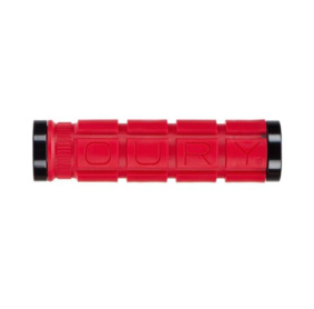 Gripy - LIZARD SKINS Oury Dual Clamp Lock-On - Candy Red