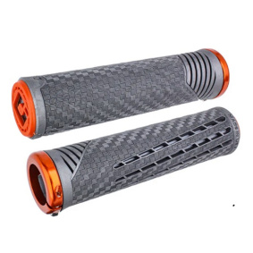 Gripy - ODI CF Lock-On - Lynx Grey / Orange