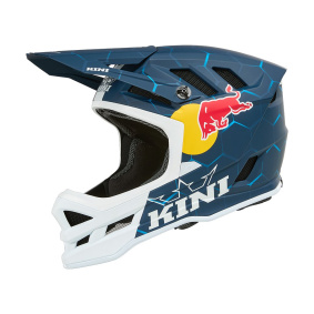 Integrální přilba - KINI Red Bull DHC 1.0 2026 - modrá/bílá