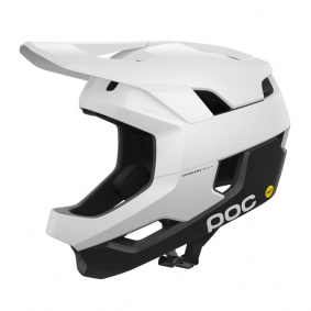 Integrální přilba - POC Otocon Race Mips - Hydrogen White/Uranium Black Matt