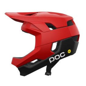 Integrální přilba - POC Otocon Race Mips - Prismane Red Matt/Uranium Black Matt