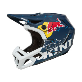 Integrální přilba - KINI Red Bull EC 1.0 2025 - modrá/bílá