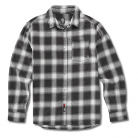 Košile - ETNIES Doomed Flanel - Black / White