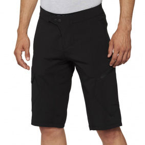 Kraťasy - 100% RideCamp Shorts 2022 - Black