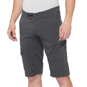 Kraťasy - 100% RideCamp Shorts - Charcoal